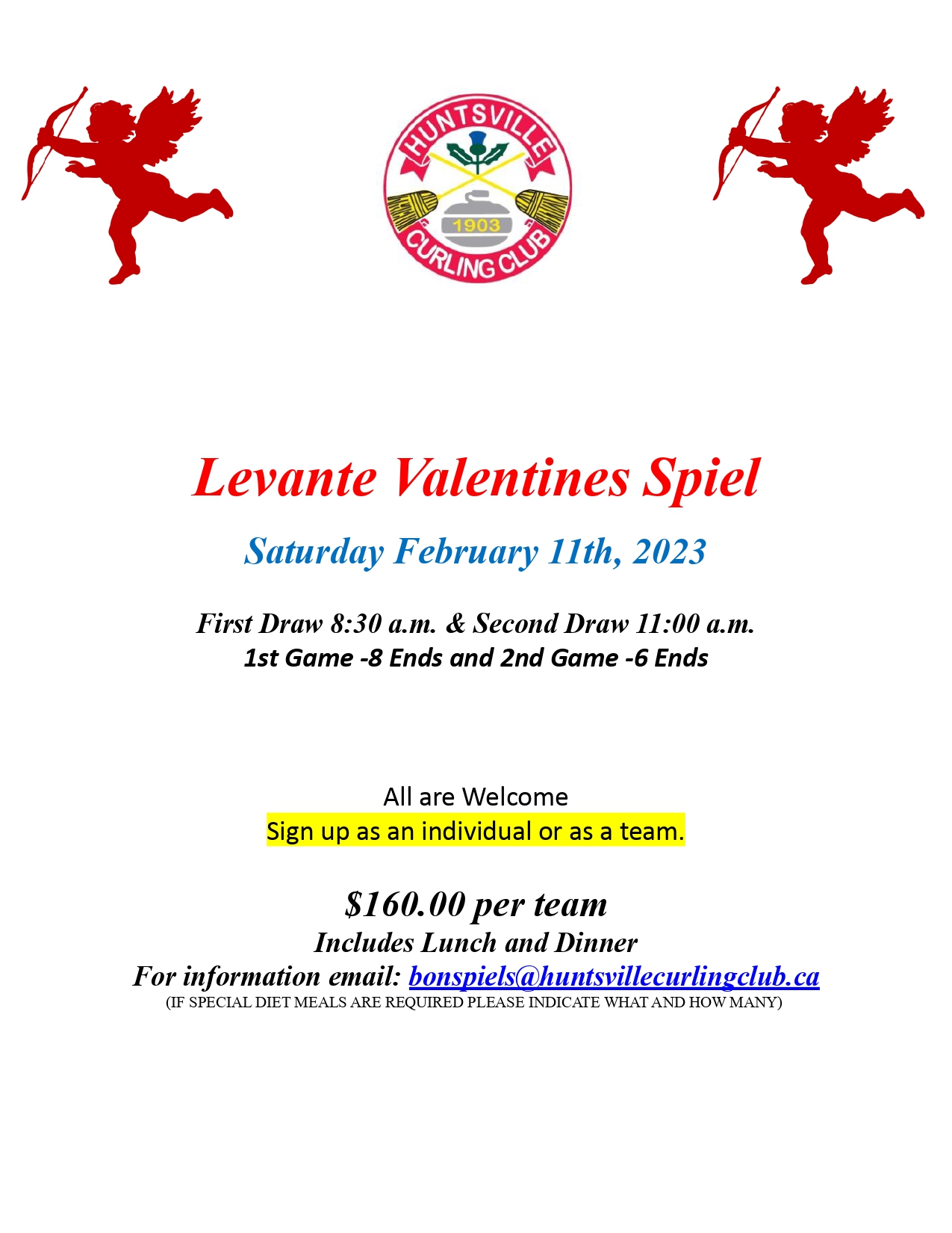 Levante Valentines Bonspiel - Early Draw